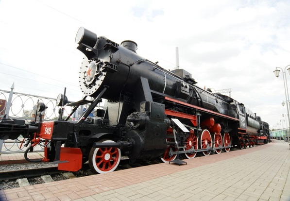 Музей железнодорожной техники на Рижском вокзале Московской железной дороги фото: Александра Загряжская