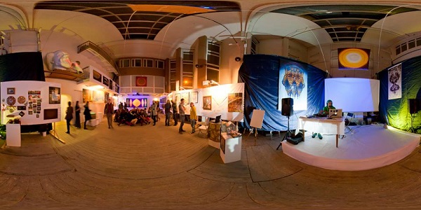 Выставка "Спираль Вселенной"  в Мастерской Рябичевых автор снимков Петр Смирнов