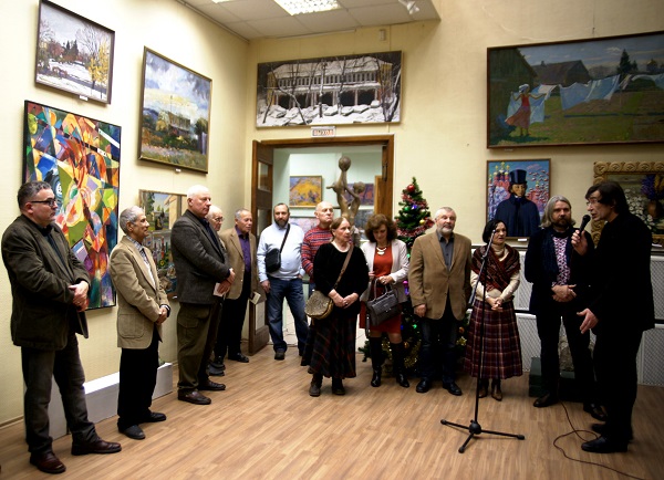МОСХ Выставочный зал  на Беговой, 7 Открытие Выставки  13 декабря 2013 г.