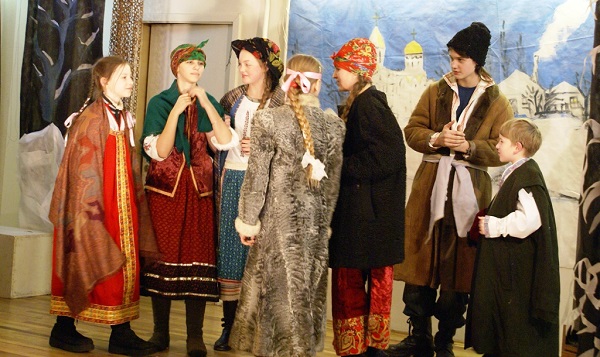 Это уже история Актеры Театра "Колорит" Спектакль  "Ночь перед Рождеством" 2006 г.