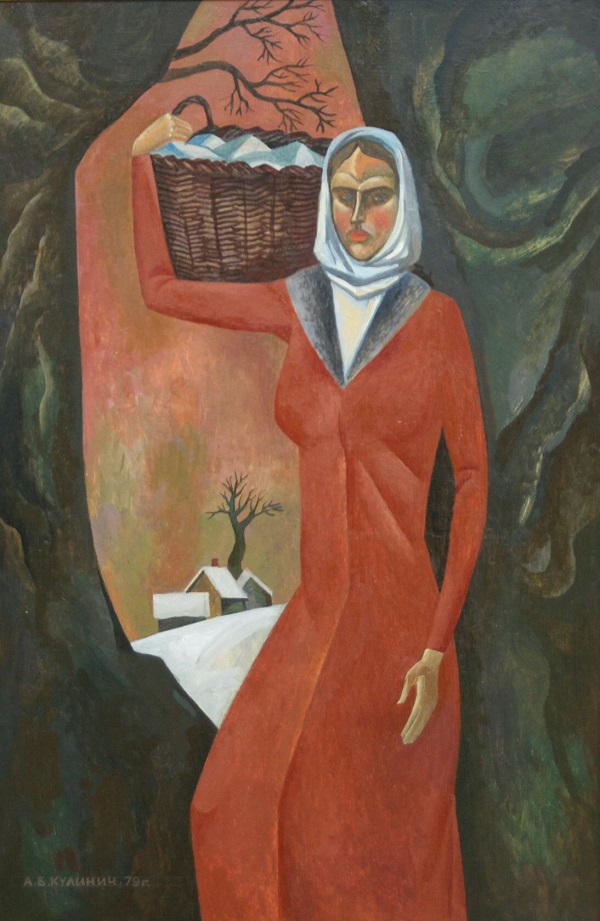 Картина  Анатолия Кулинича на Выставке в ВЗ "Колорит" январь 2014 г.