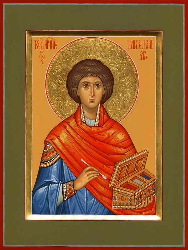 Святой Пантелеимон  Мастерская Екатерины Ильинской