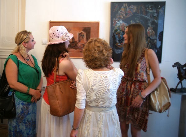 Открытие Выставки "Портрет Российской словесности"  в Музее Марины Цветаевой 30 июля 2014 г. 