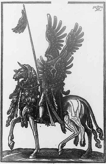 Турецкий всадник — дели. Гравюра датского художника-графика Мельхиора Лорка (1576 г.)  Turkish-Deli