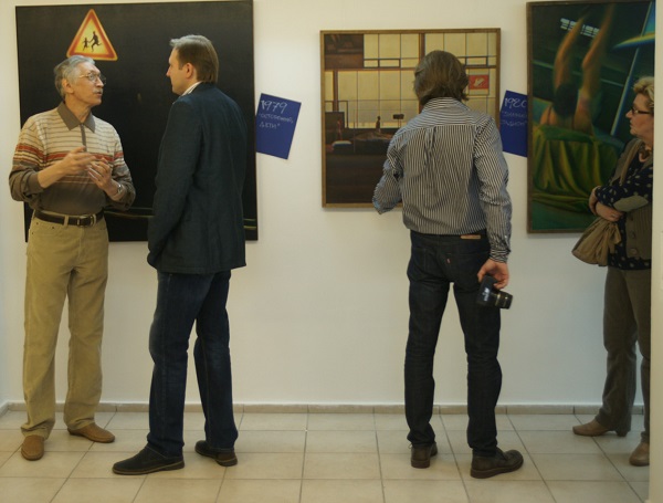 Выставка Евгения Амаспюра  в Выставочном зале  "Колорит"  на Малой Дмитровке 3 сентября, 2014 г.
