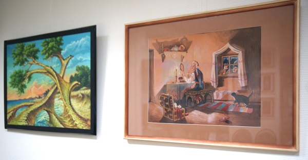 Картины художников Густаво Торреса и Даниэлы Рябичевой