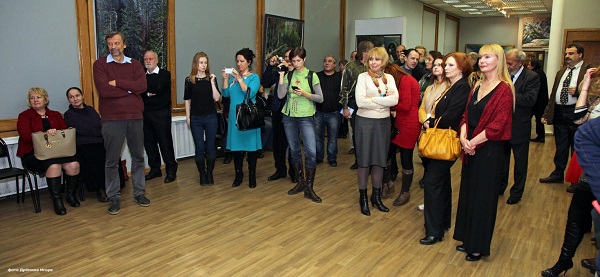  Юбилейная выставка художника  Александра Москвитина  в МОСХ Беговая, 7-9 17 декабря, 2014 г. Фото: Игорь Дрёмин
