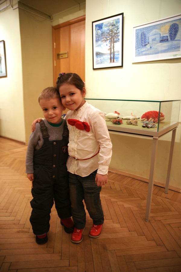 Выставка Антонины Вороновой понравилась всем, особенно детям