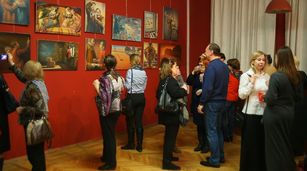 Выставка  Сергея Чайкуна в Доме Кино  Васильевская улица, дом 13  до 26 февраля 2016 года
