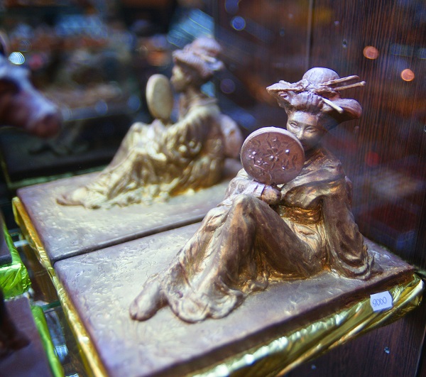 Музей шоколада скульптура из шоколада Япония Арт-Релиз.РФ