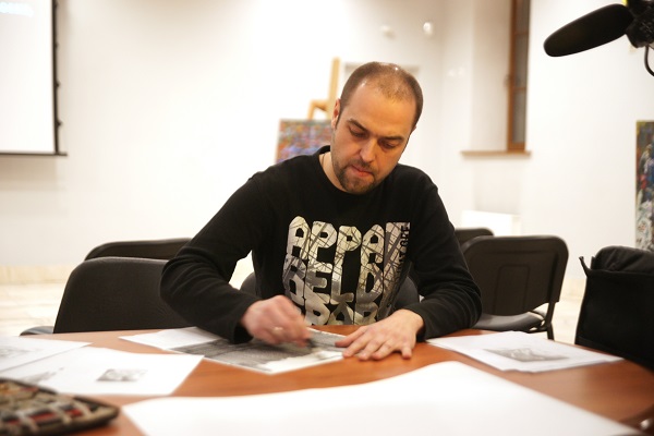 Павел Блохин художник участник проекта "Процесс"