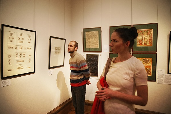 Участники проекта "Процесс" на выставке «Материалы и техники гравюры. Ксилография»  в Государственной Третьяковской галерее