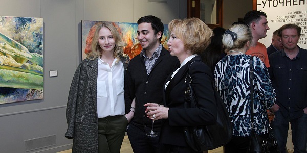 Открытие выставки  Сергея Базилева  "Уточнение" галерея ARTSTORY