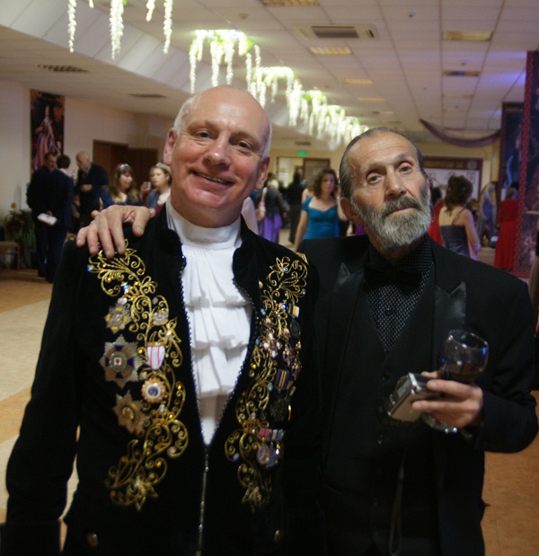 Президент Общества Русско-Грузинской дружбы  Тамаз Джандиери (справа) с коллегой  