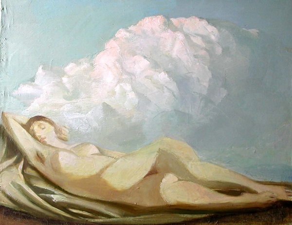 1980. Венера и облако. Выставка в МОСХ Кузнецкий мост, 20