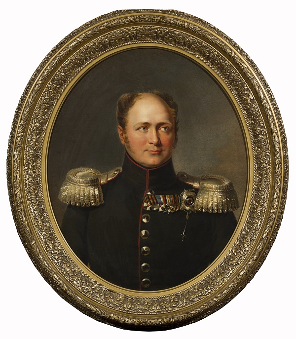 Портрет императора Александра I_  Дж. Доу.  Ок. 1825 г.  Собрание С.и Т. Подстаницких