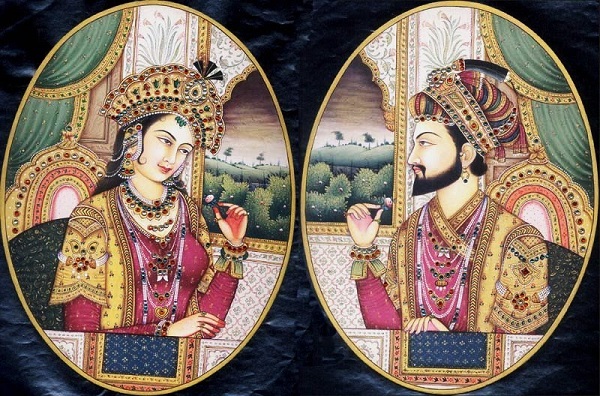 Мумтаз-Махал и падишах Шах Джахан I неизвестный автор