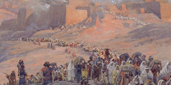 Дж. Тиссо "Бегство пленников картина написана в 1896—1902 годах  Еврейский музей Нью-Йорк