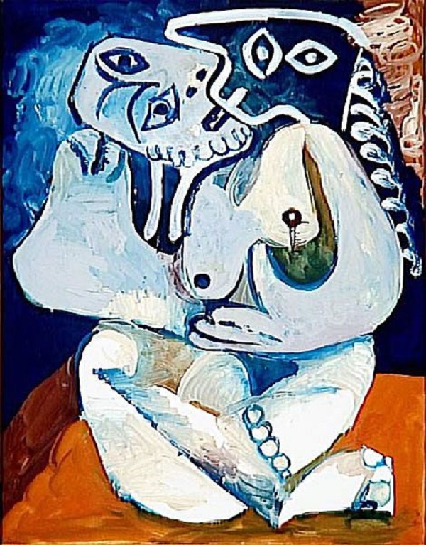 Пабло Пикассо "Объятия" 1970 г. 