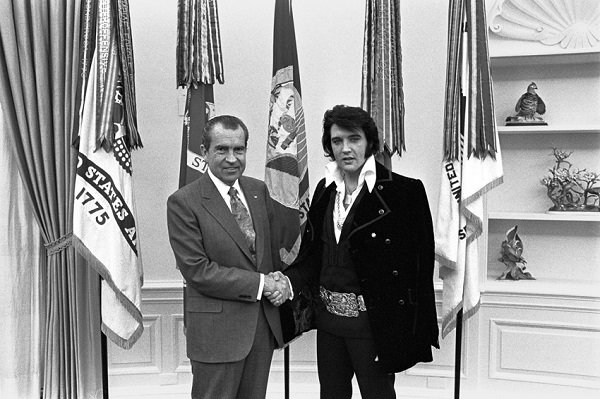 21 декабря 1970 года в Вашингтоне состоялась официальная встреча Элвиса Пресли и Ричарда Никсона