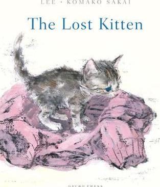 Обложка книги  "Потерянный котенок" автор  Комако Сакаи
