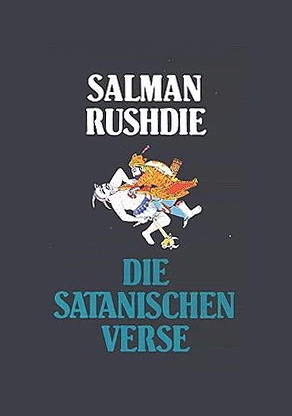 Обложка немецкого издания романа Салмана Рушди