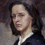 Художник Людмила Чарская. Автопортрет