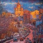 Художник Людмила Чарская "Петровский бульвар"