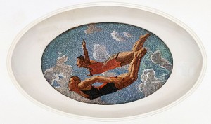 Станция метро "Маяковская", мозаика