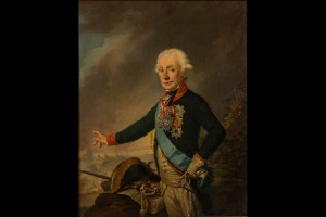 Йозеф Крейцингер Портрет князя Александра Васильевича Суворова Австрия, 1977 г. холст, масло