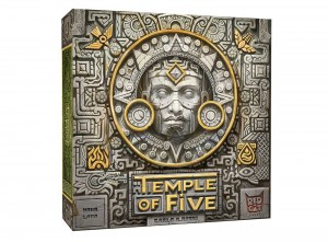 Художник  Даниэла Рябичева  Обложка к игре  "Temple of Five"